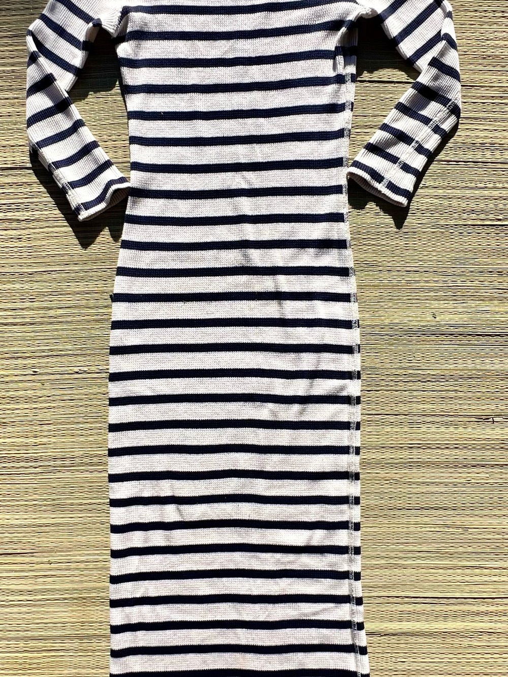 Polo Ralph Lauren Striped Ribbed Maxi Dress